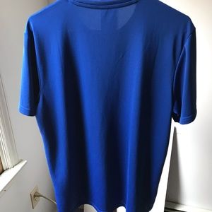 Adidas Climalite Shirt, Blue (Large)